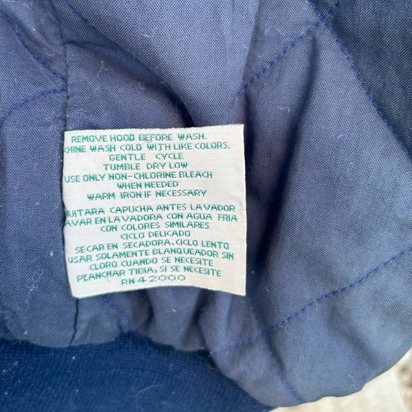 Northwest Denim and Cream Varsity Jacket - Picture 8 of 9